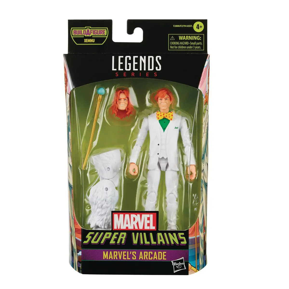 Marvel Legends - Super Villains (Xemnu Baf) Marvel'S Arcade Action Figure (F2800) 1