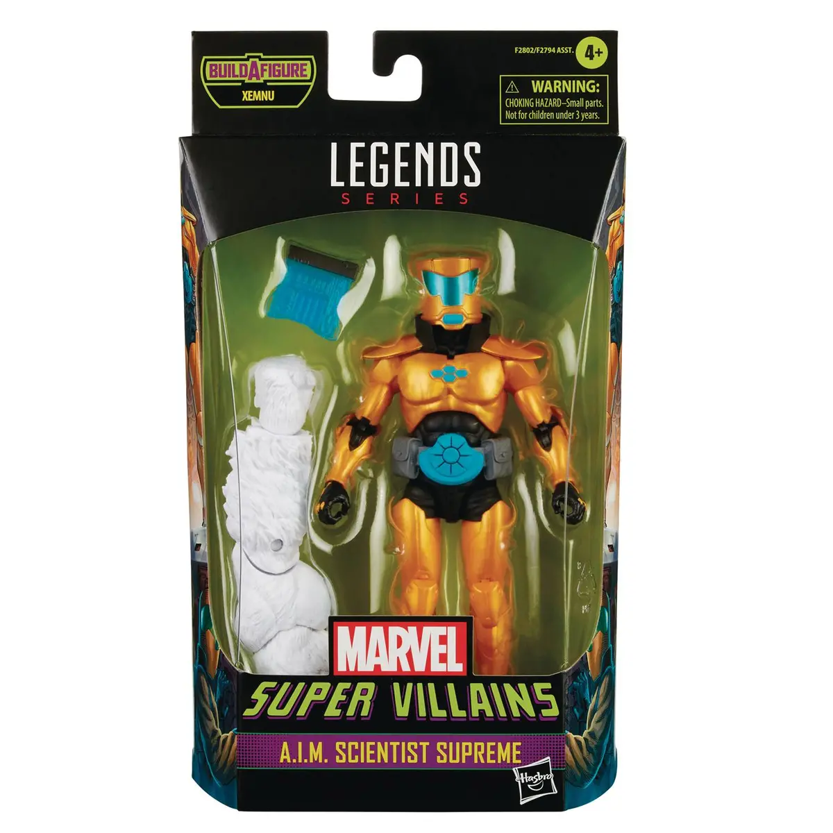 Marvel Legends - Super Villains (Xemnu Baf) A.I.M. Scientist Supreme Action Figure (F2802) 1
