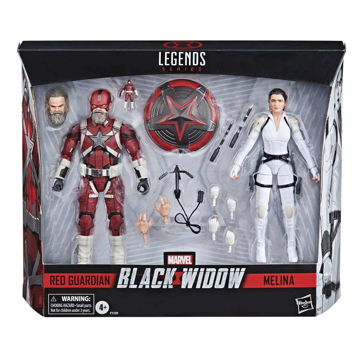 Marvel Legends - Black Widow - Red Guardian & Melina Action Figures (F1129) 1