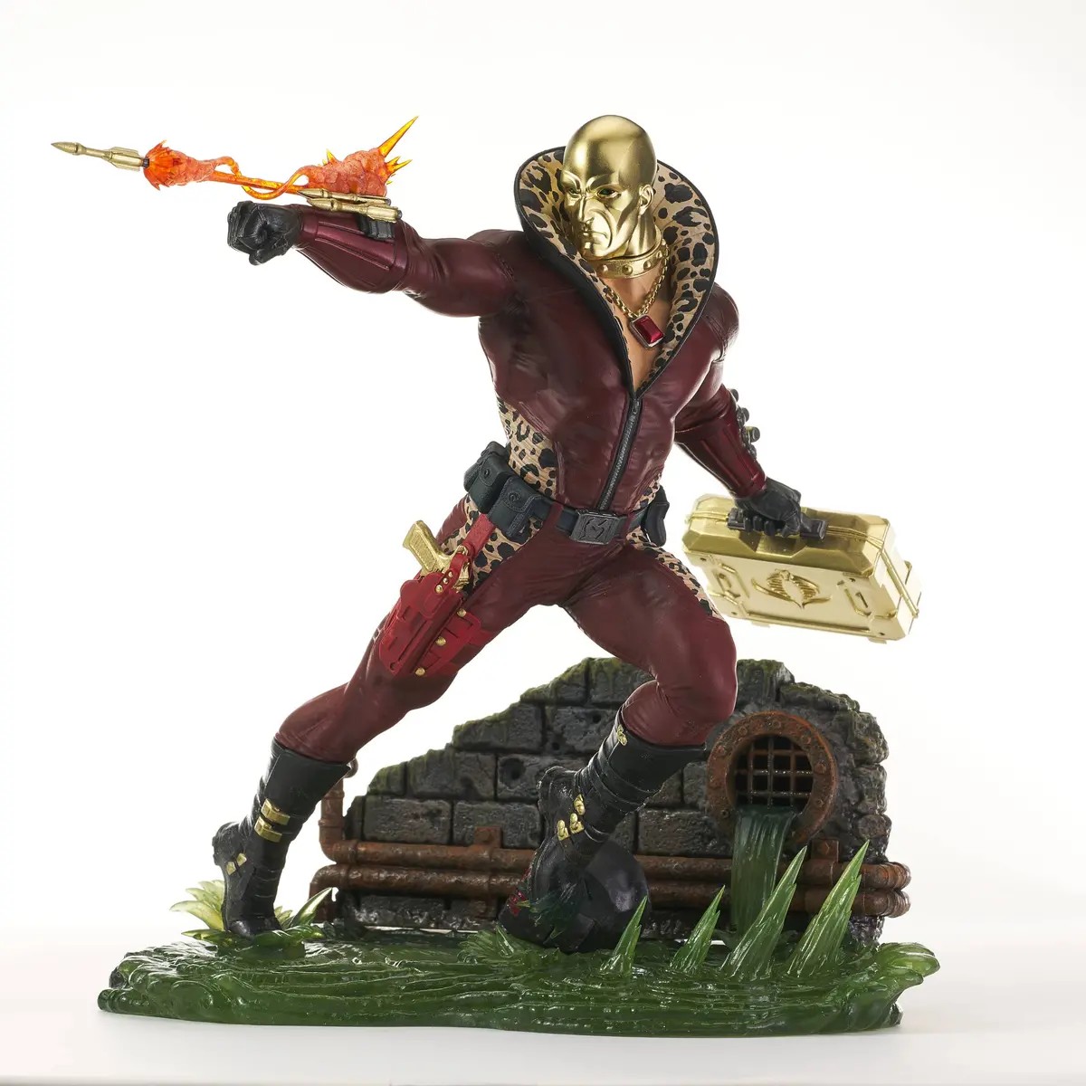 Diamond Gallery Diorama - G.I. Joe - Profit Director Destro Pvc Diorama (84388) Low Stock 1