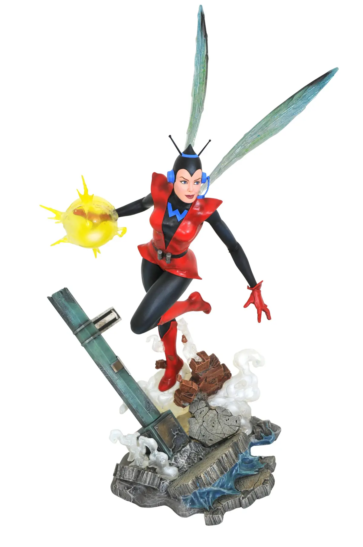 Diamond Select Toys - Marvel Gallery Diorama - The Wasp Pvc Statue (83820) Low Stock 1