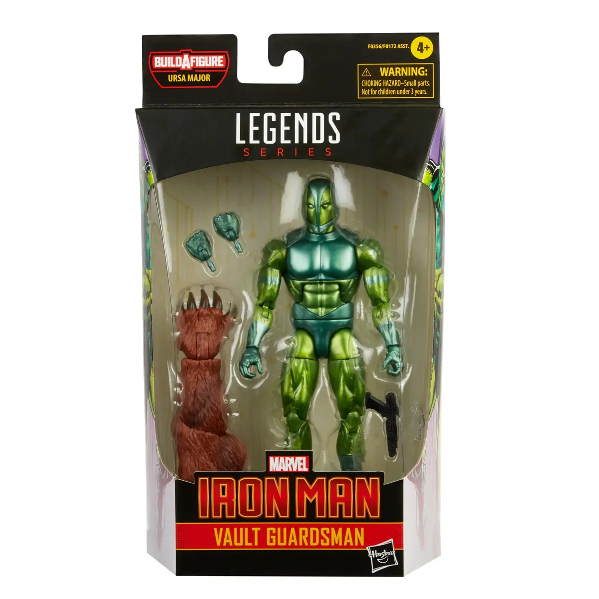 Marvel Legends - Iron Man (Ursa Major Baf) Vault Guardsman Action Figure (F0356) 1