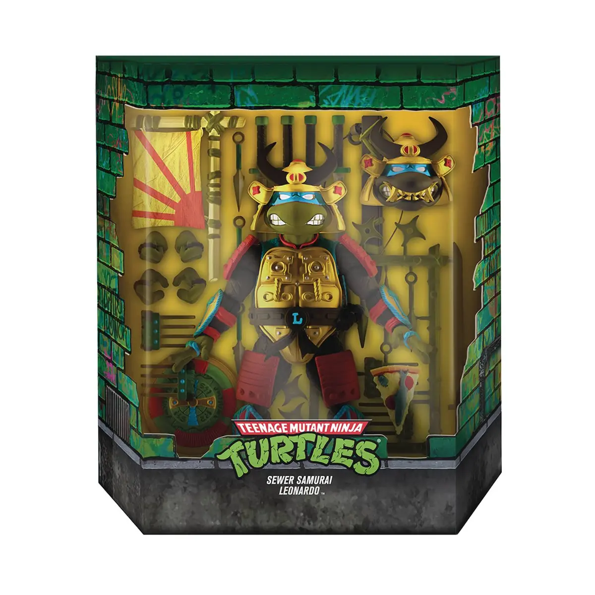 Super7 Ultimates - Tmnt Teenage Mutant Ninja Turtles: Leonardo The Sewer Samurai Action Figure 81483 Last One! 1