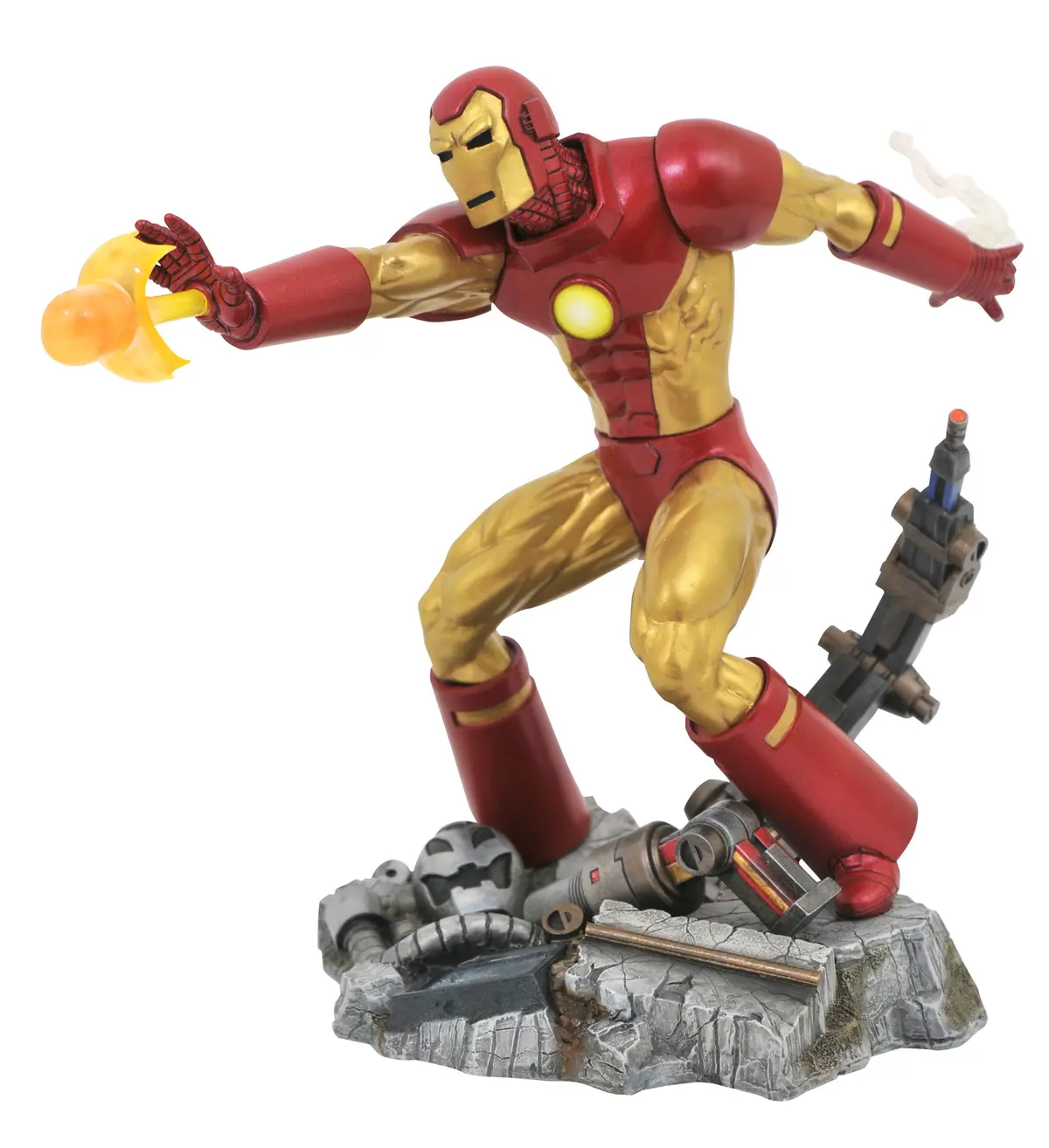 Diamond Select Toys - Marvel Gallery Diorama - Iron Man Comic Pvc Diorama (83881) Low Stock 1
