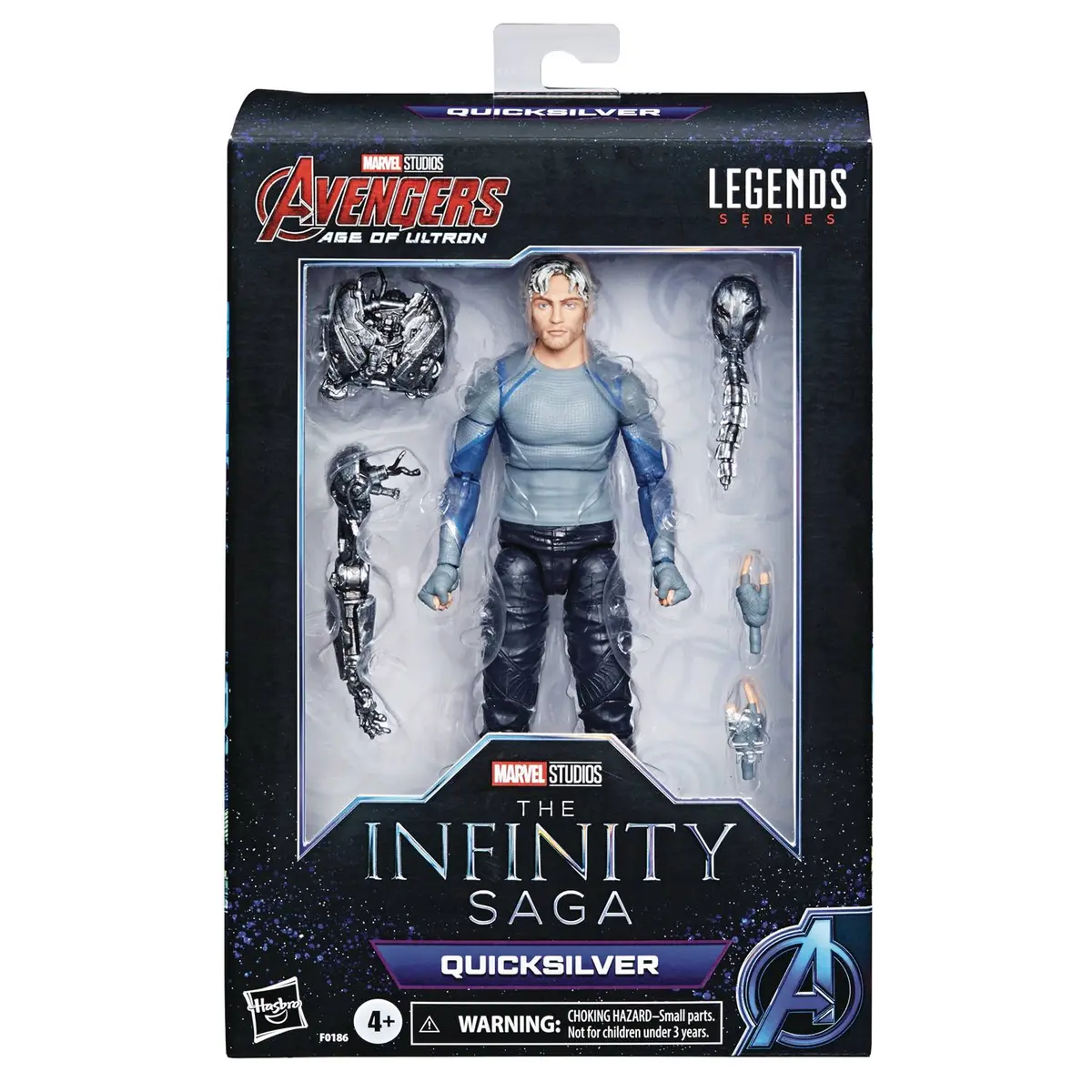 Marvel Legends - Infinity Saga - Avengers: Age Of Ultron (2015) - Quicksilver Action Figure (F0186) Last One! 1