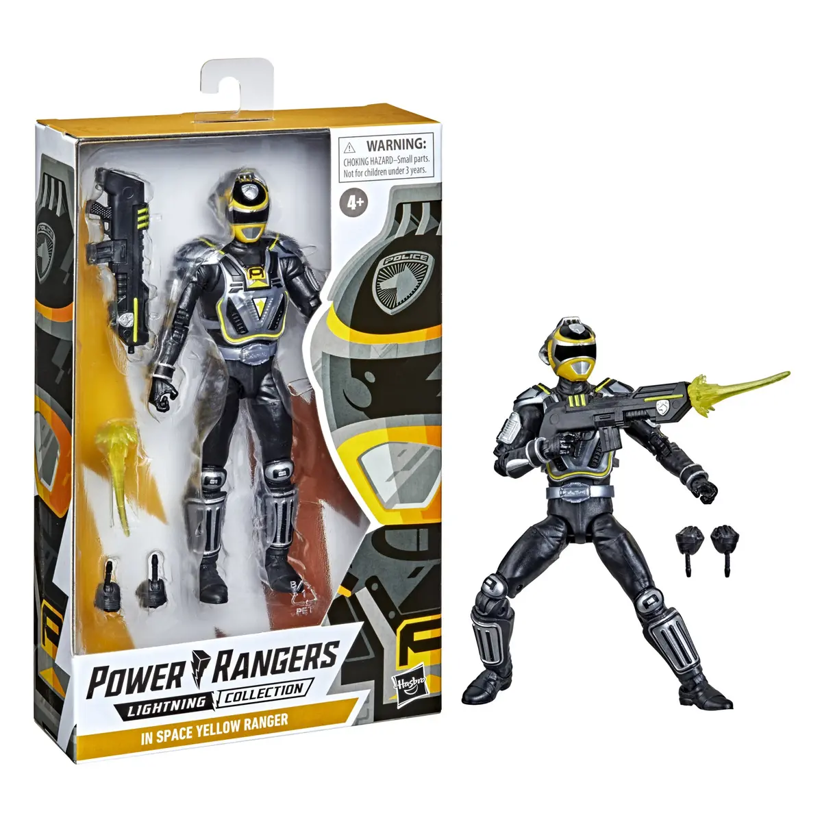 Power Rangers Lightning Collection - S.P.D. A-Squad Yellow Ranger Action Figure (F2975) Low Stock 1