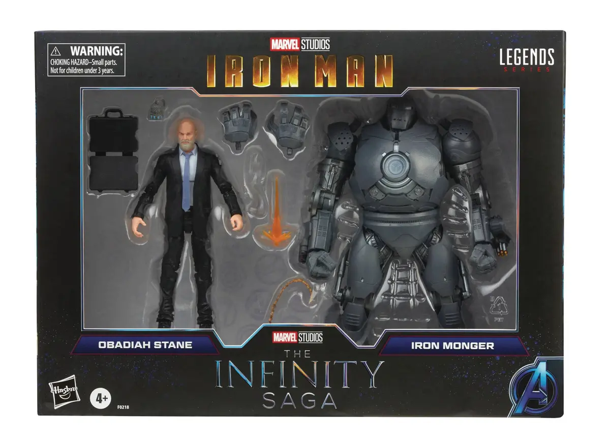 Marvel Legends The Infinity Saga - Iron Man - Obadiah Stane - Iron Monger Action Figures (F0218) Low Stock 1