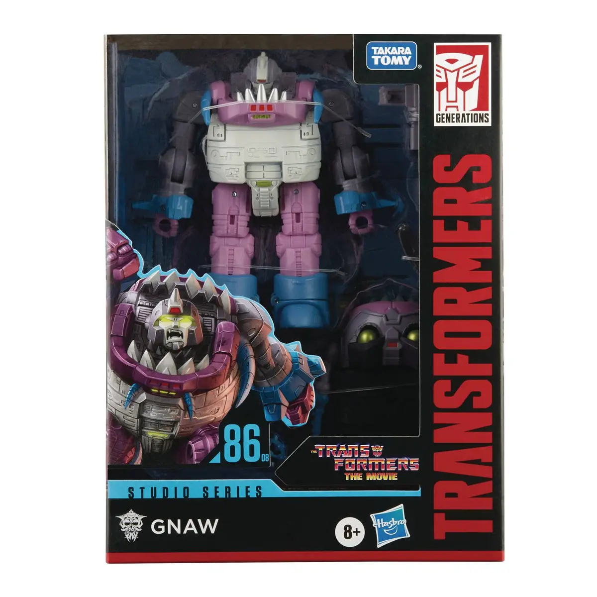 Transformers: Studio Series 86-08 - Transformers The Movie - Deluxe Class Gnaw Action Figure (F0786) 1