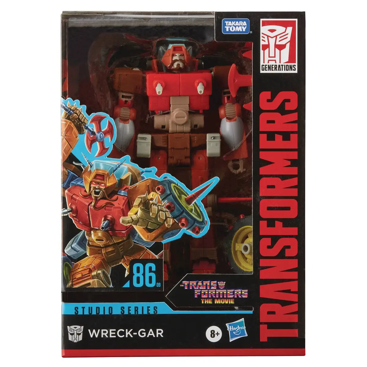 Transformers: Studio Series 86-09 - Transformers The Movie - Voyager Wreck-Gar (F0792) Action Figure Low Stock 1
