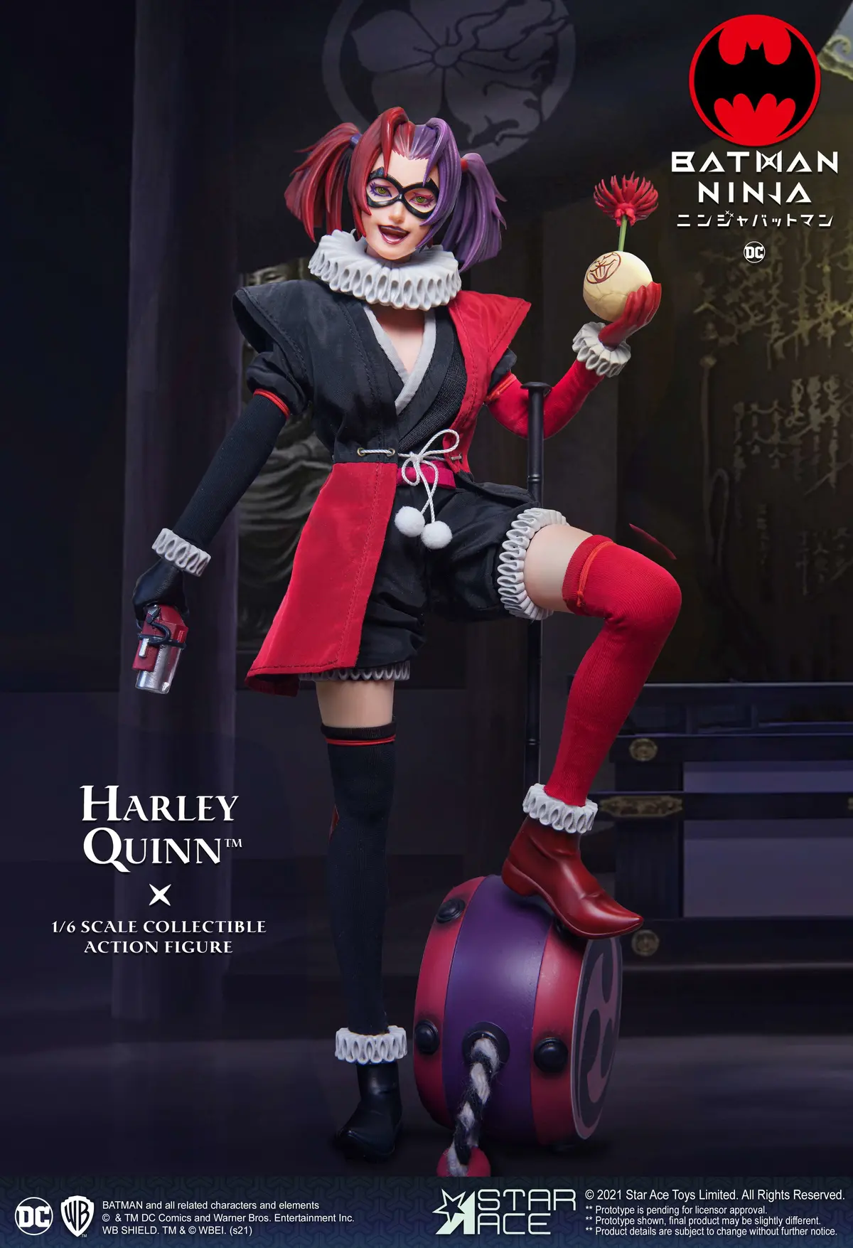 Star Ace Toys -Dc Comics Batman Ninja Harley Quinn 1:6 Scale Deluxe Version Action Figure (Sa0101) Last One! 1