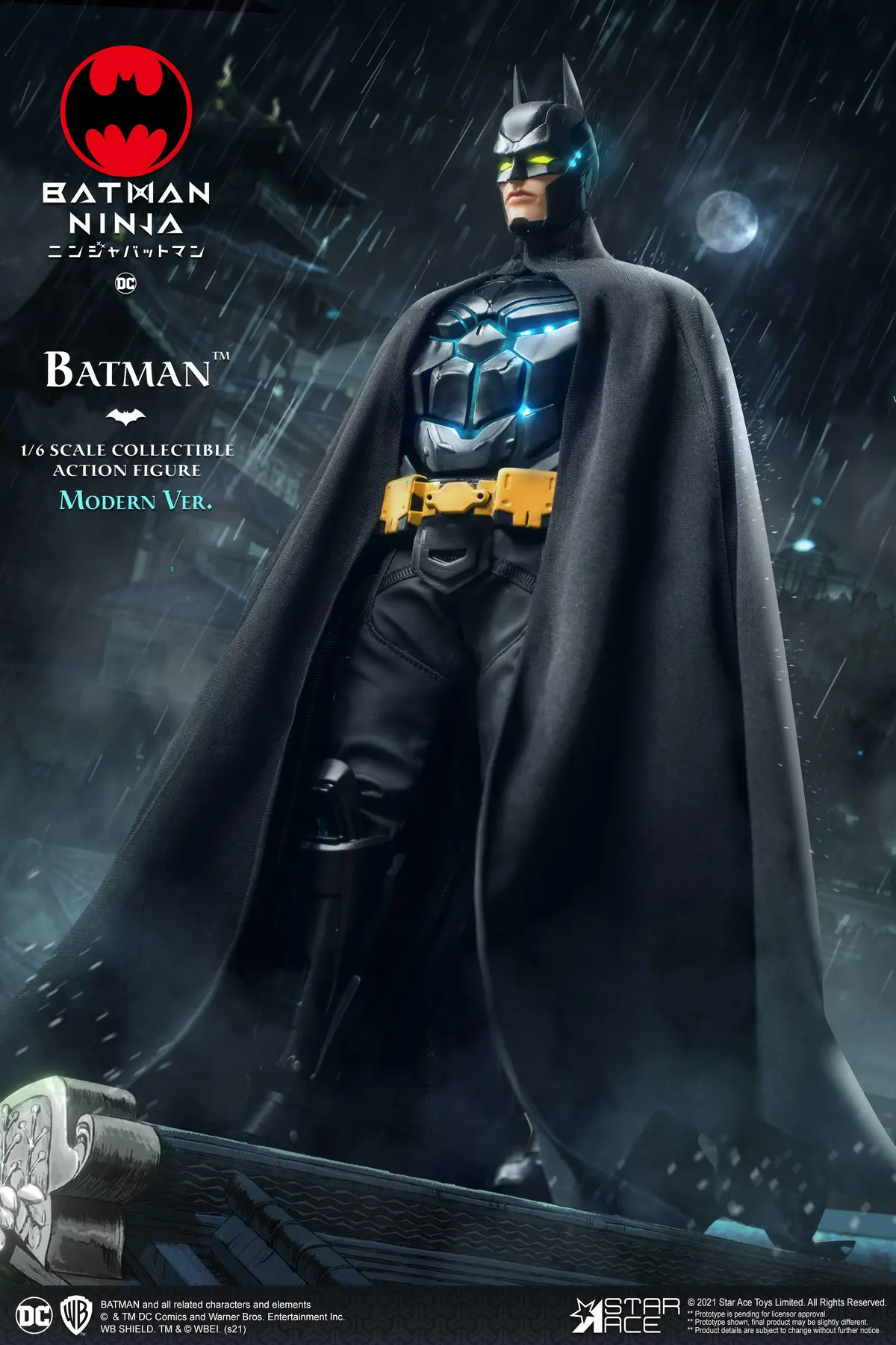 Star Ace Toys - Dc Comics Batman Ninja - Batman (Modern Suit) 1:6 Scale Deluxe Version Figure Sa0103 Last One! 1