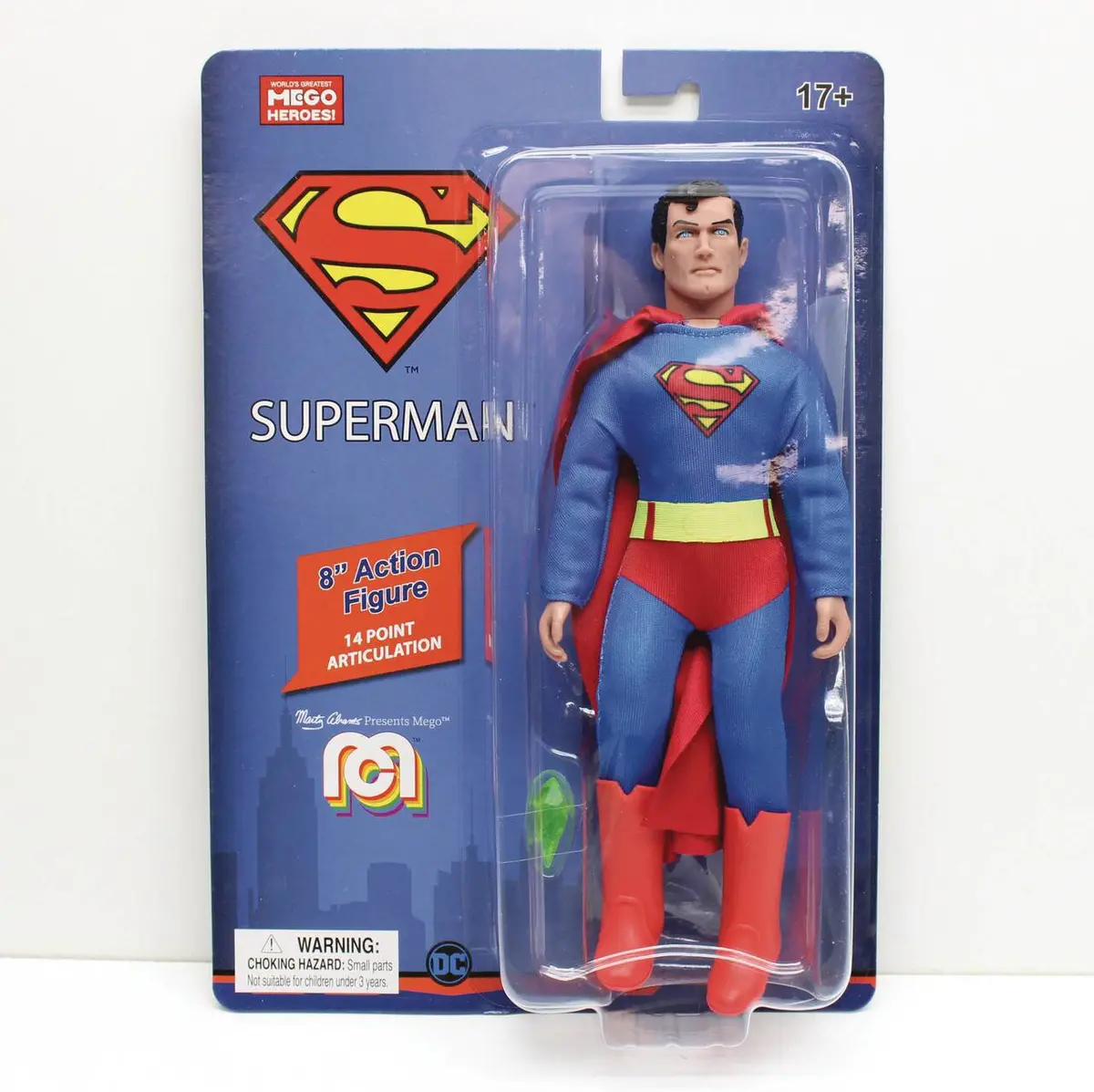 Mego Heroes - Dc Comics - Justice League - Superman Action Figure (62817) Low Stock 1