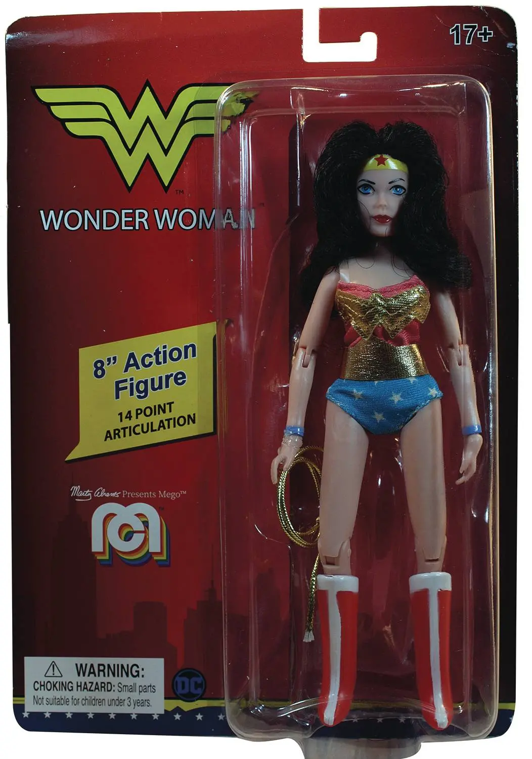 Mego Heroes - Dc Comics - Justice League - Wonder Woman Action Figure 1