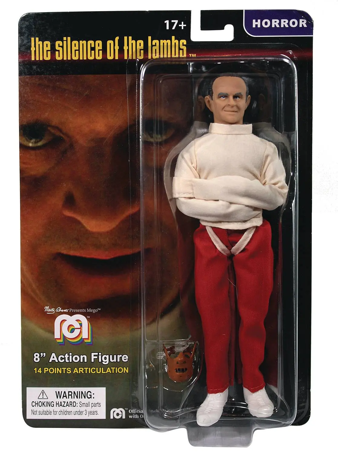 Mego Horror - The Silence Of The Lambs - Hannibal Lecter 8-Inch Action Figure (62788) Low Stock 1