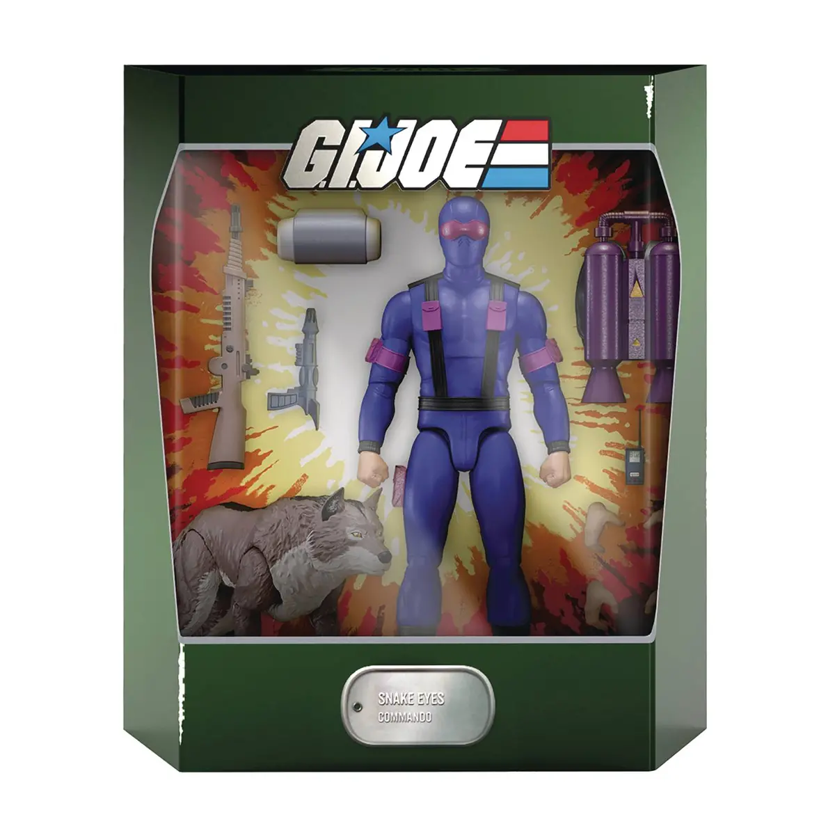 Super7 Ultimates - G.I. Joe: Real American Hero - Snake Eyes Action (81724) Last One! 1