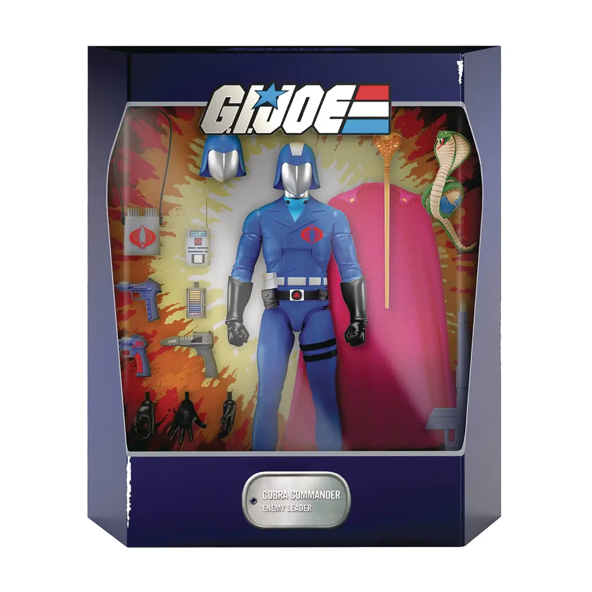 Super7 Ultimates - G.I. Joe: Real American Hero - Cobra Commander Action Figure (81726) Low Stock 1
