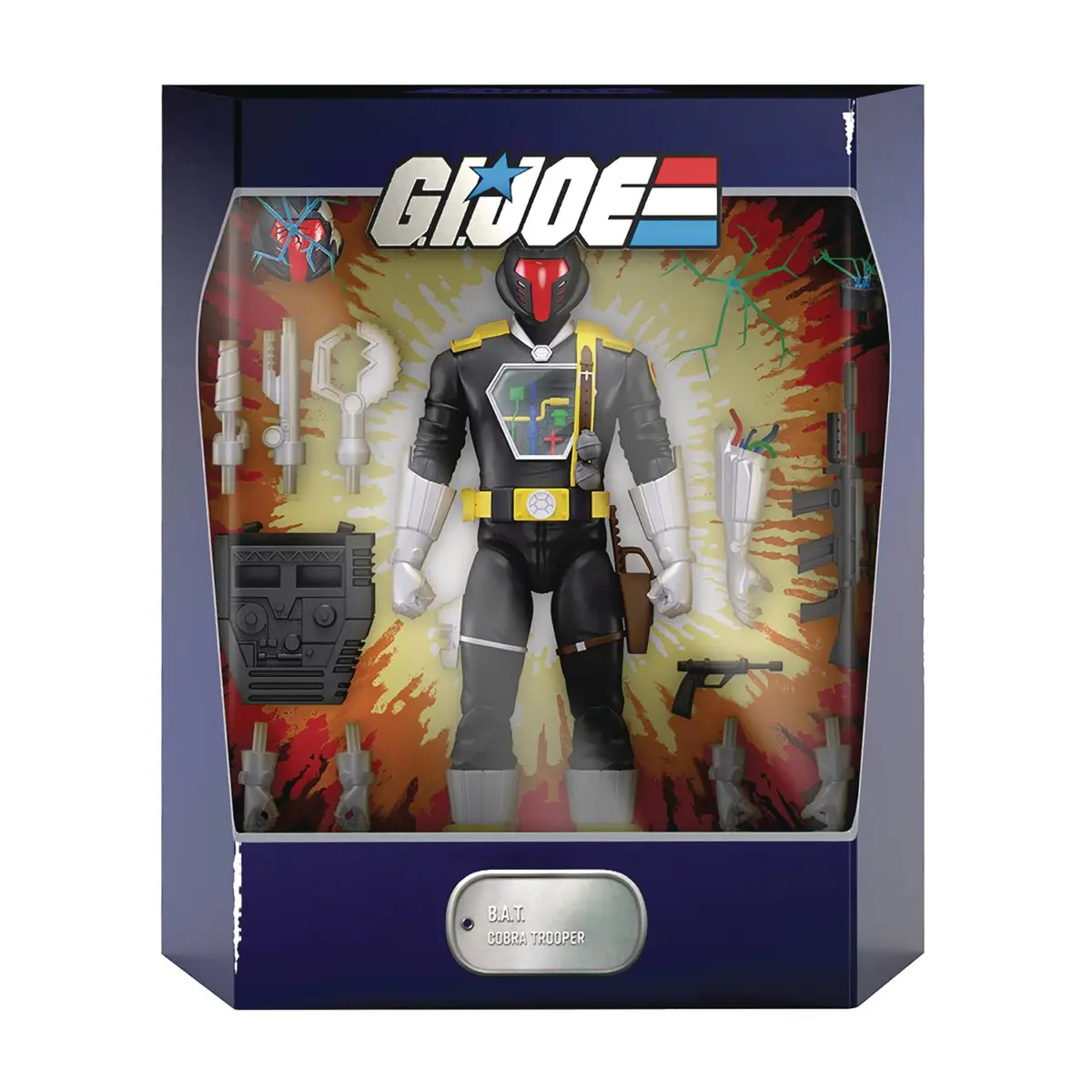 Super7 Ultimates - G.I. Joe: Real American Hero - Bat Action Figure (81727) Low Stock 1