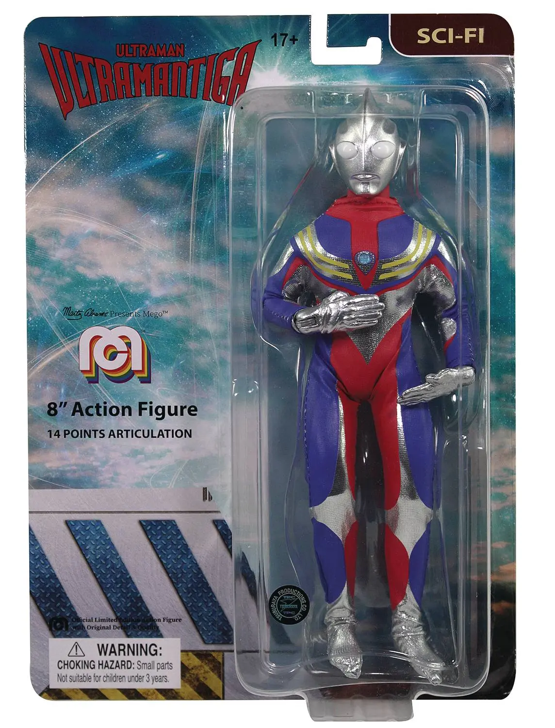 Mego: Sci-Fi - Ultraman - Ultraman Tiga 8-Inch Action Figure (63072) Last One! 1