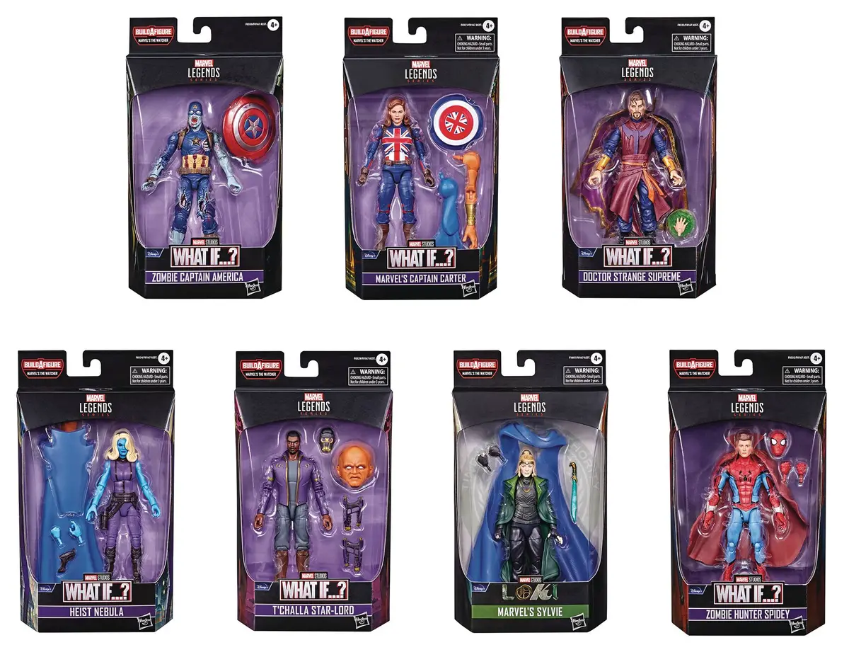 Marvel Legends - Disney+ Series (The Watcher Baf) - Set Of 7 Action Figures (F0167) Last One! 1