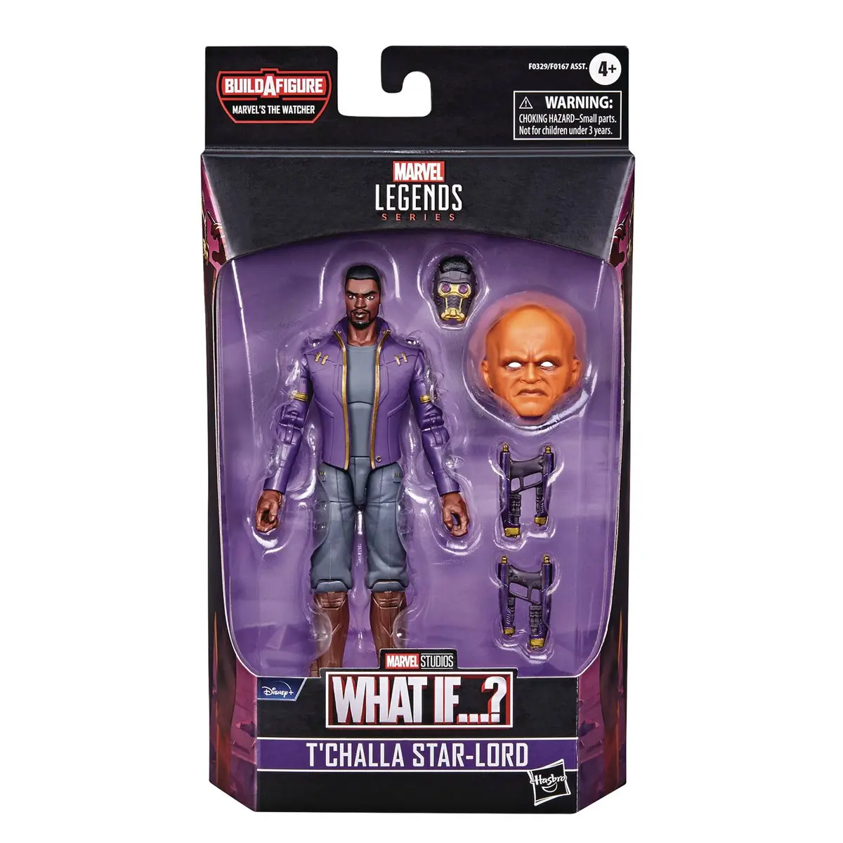 Marvel Legends - Disney+ Series (The Watcher Baf) - T’Challa Star Lord Action Figure (F0329) 1