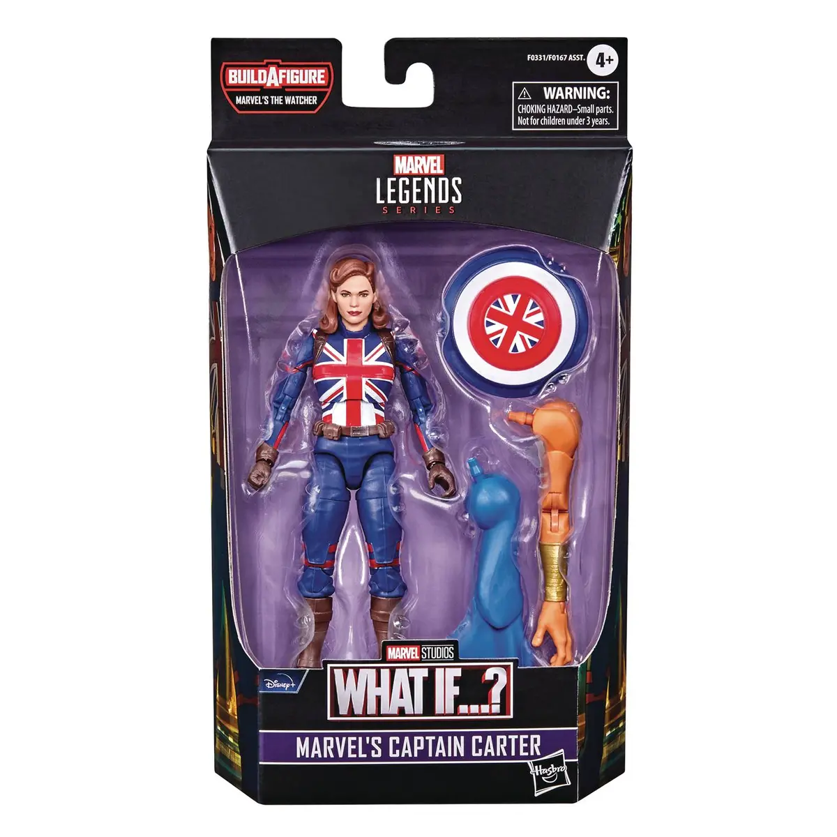 Marvel Legends - Disney+ Series (The Watcher Baf) - Marvel's Captain Carter Action Figure (F0331) Last One! 1