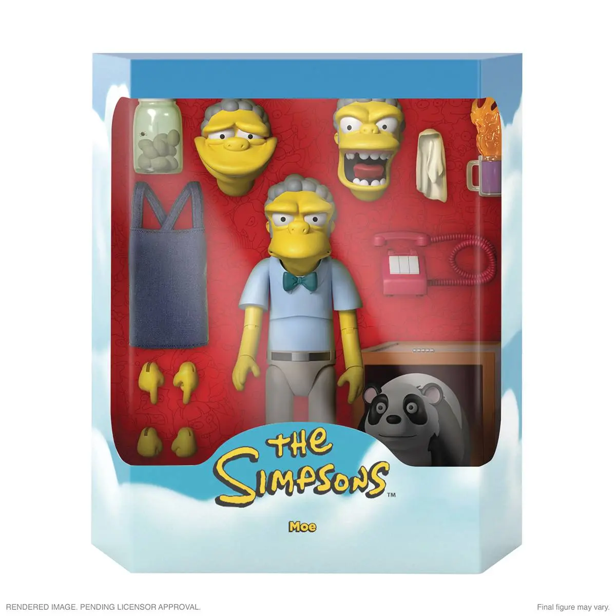 Super7 Ultimates - The Simpsons (Wave 1) Moe Action Figure (81738) Last One! 1