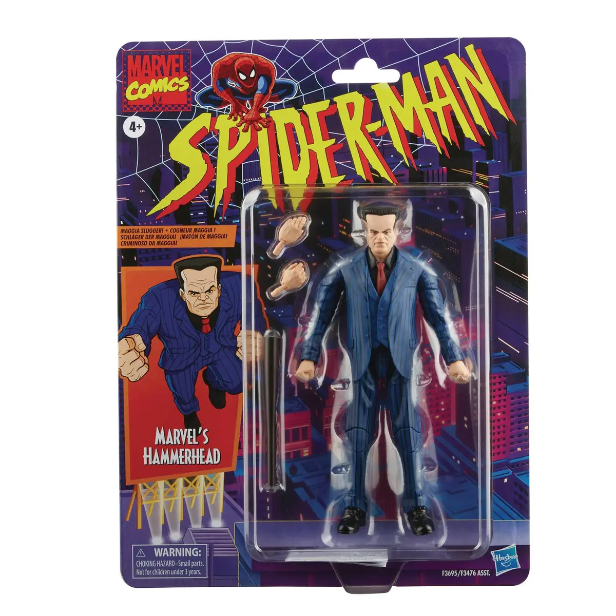 Marvel Spider-Man Legends - Retro Collection - Hammerhead (F3695) Action Figure Low Stock 1