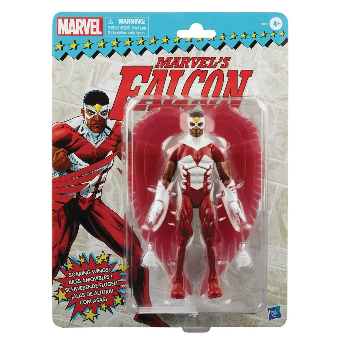 Marvel Legends Retro Collection Series 2 - Falcon Action Figure (F5882) Low Stock 1