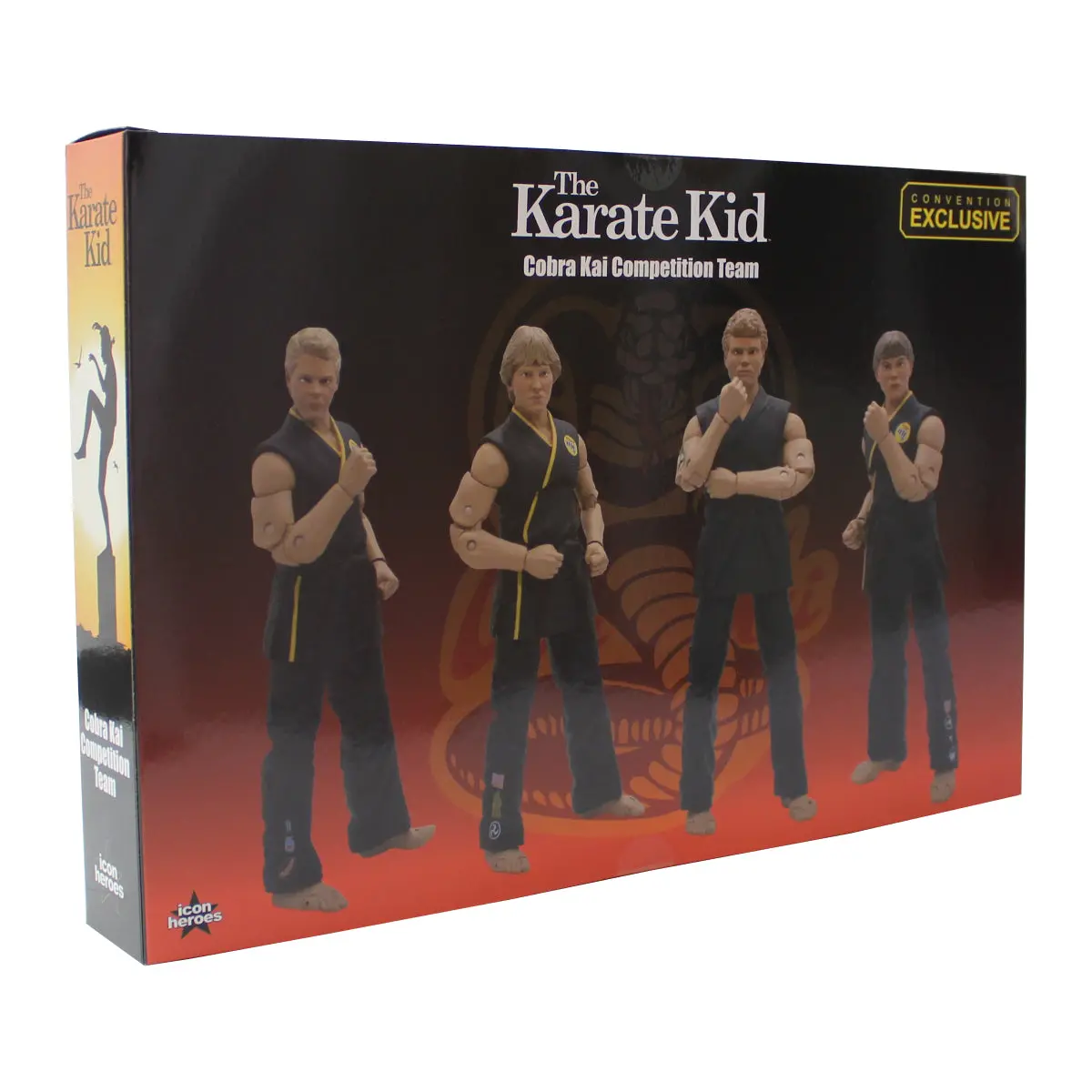 Icon Heroes - Sdcc 2021 - Karate Kid Cobra Kai Competition Team 6-Inch Exclusive Action Figure Set Low Stock 1