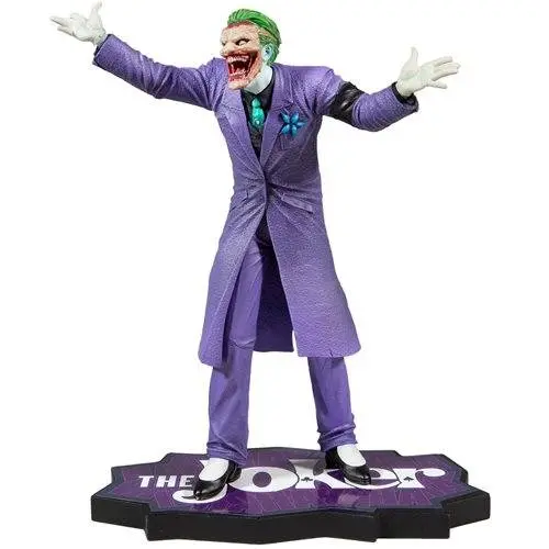 Dc Direct - Batman: Death Of The Family - The Joker Purple Craze (Greg Capullo) 1:10 Resin Statue Last One! 1