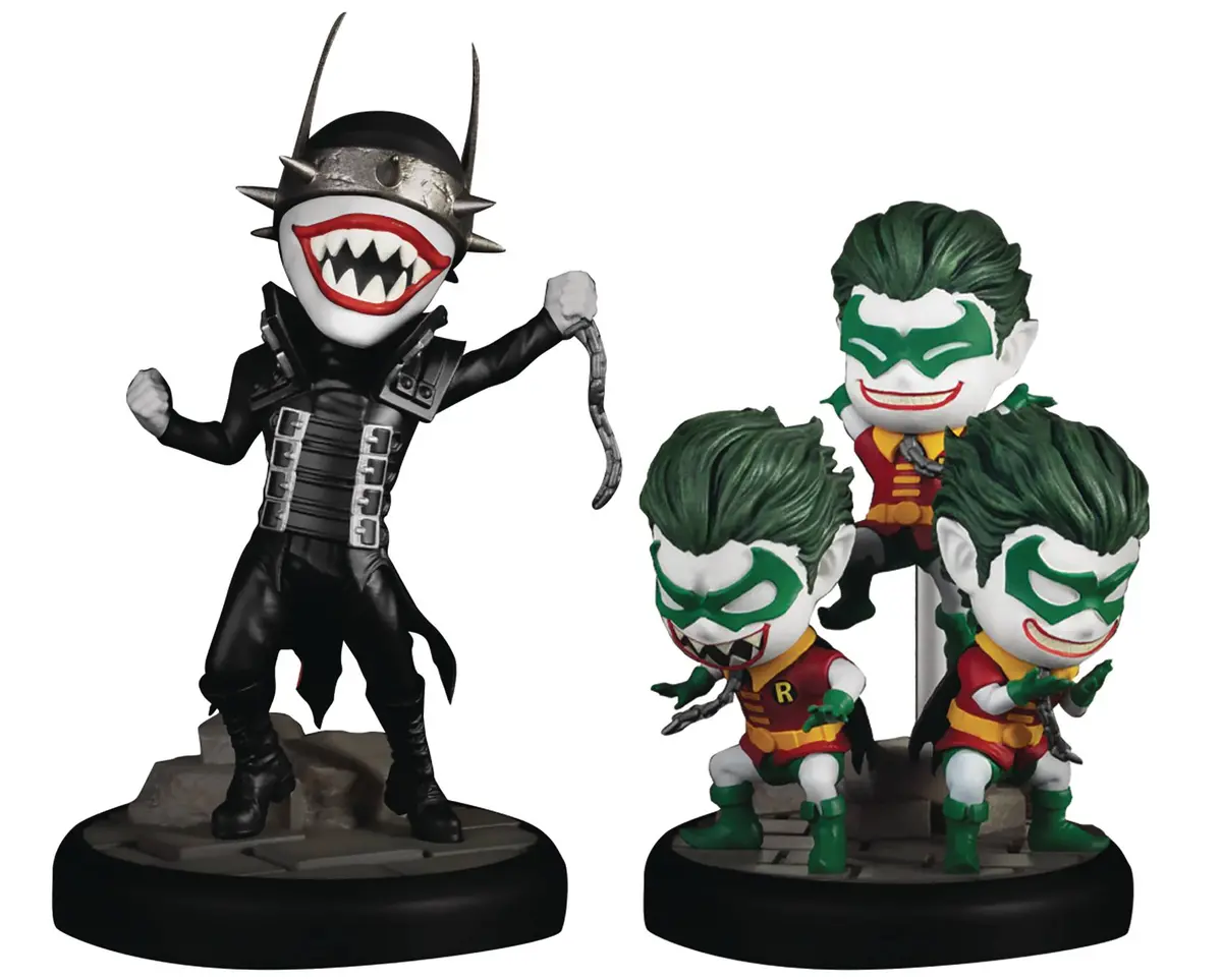 Beast Kingdom Mini Egg Attack - Dark Knights Metal: Batman Who Laughs & Robins Px Exclusive (Mea-030Sp) Low Stock 1