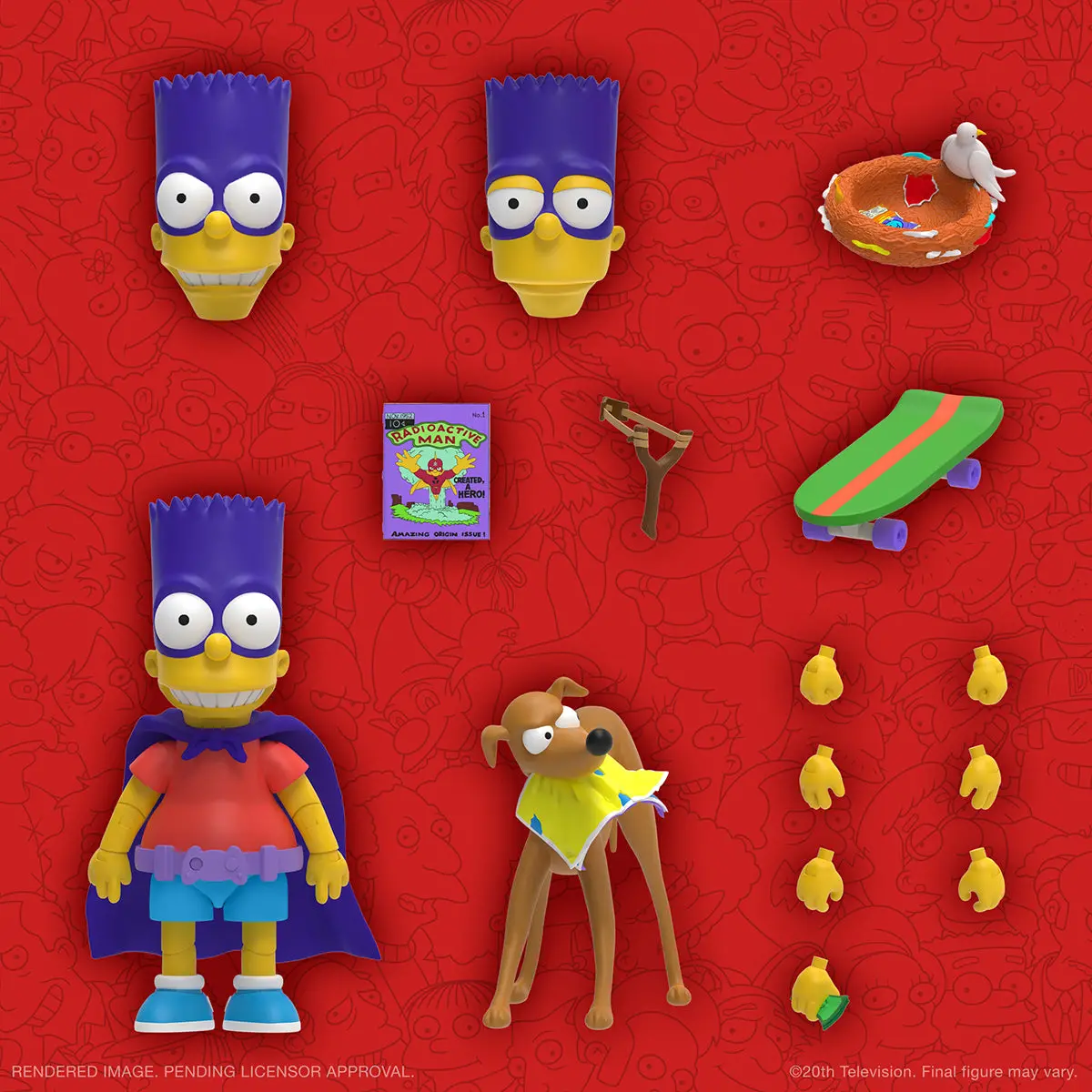 Super7 Ultimates - The Simpsons (Wave 2) Bartman Action Figure (82409) Last One! 2