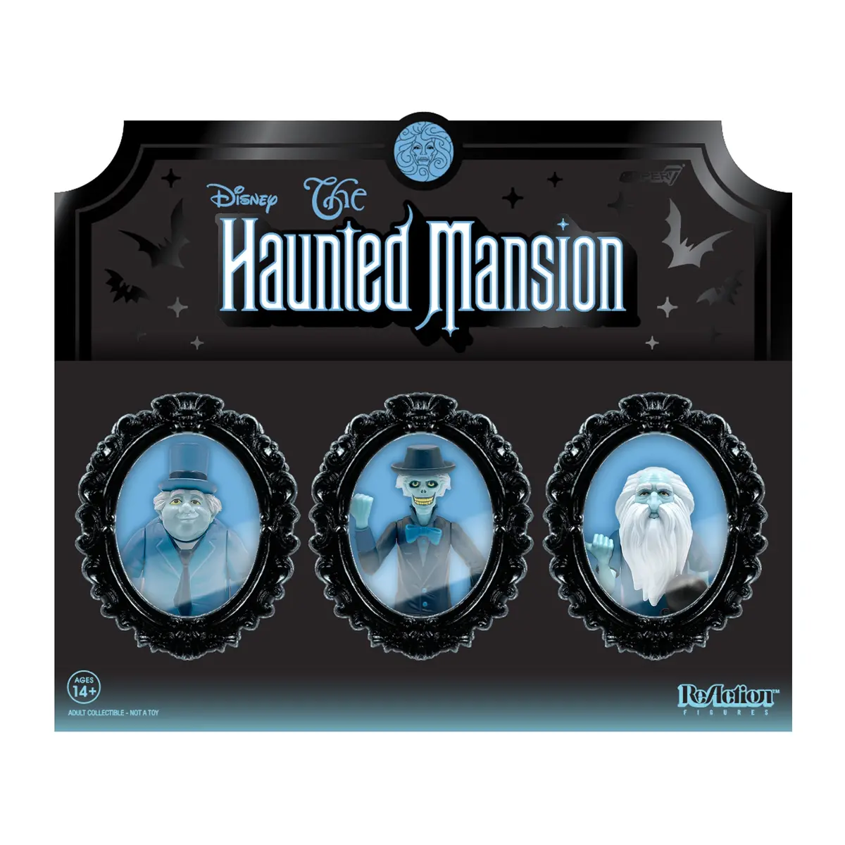 Super7 Reaction Figures - Disney The Haunted Mansion Hitchhiking Ghosts 3-Pack Action Figure (80924) Last One! 1