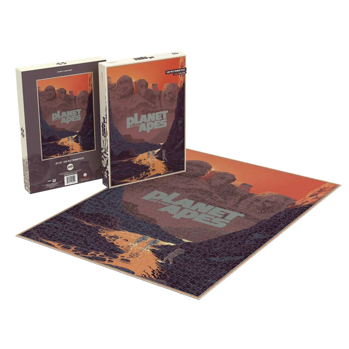 Mondo Tees: Puzzle #19 - Planet Of The Apes 20 X 28 Inch 1,000-Piece Premium Puzzle (48299) Last One! 1