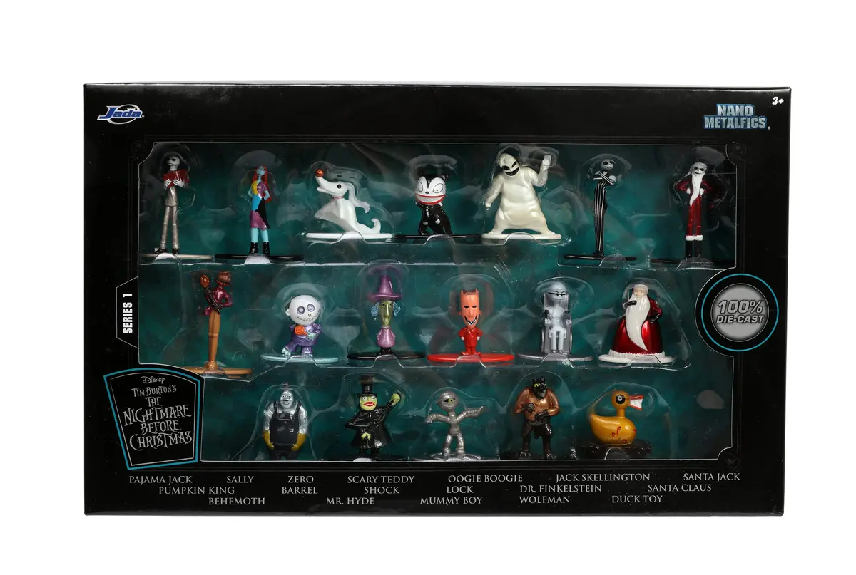 Disney - The Nightmare Before Christmas Nano Metalfigs Mini-Figures 18-Pack (32912) 1