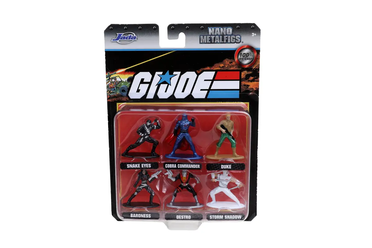 Jada Toys Nano Metalfigs - G.I. Joe 6-Pack Die Cast Figure Collection (31773) 1