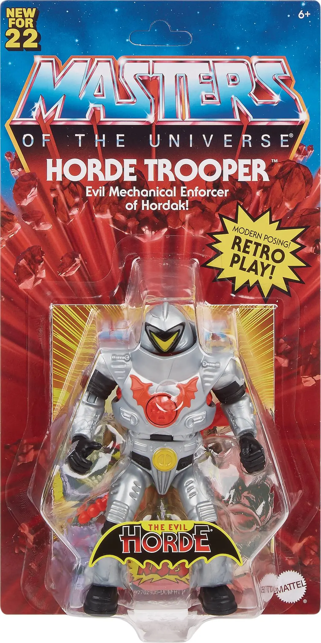 Motu Masters Of The Universe: Origins - Horde Trooper Action Figure (Hdr95) 1