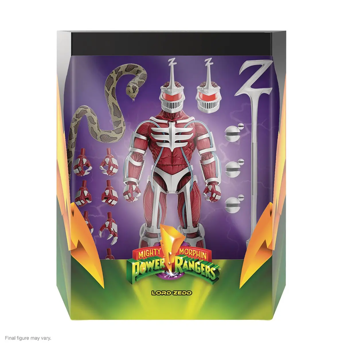 Super7 Ultimates - Mighty Morphin Power Rangers - Lord Zedd Action Figure (81923) Low Stock 1