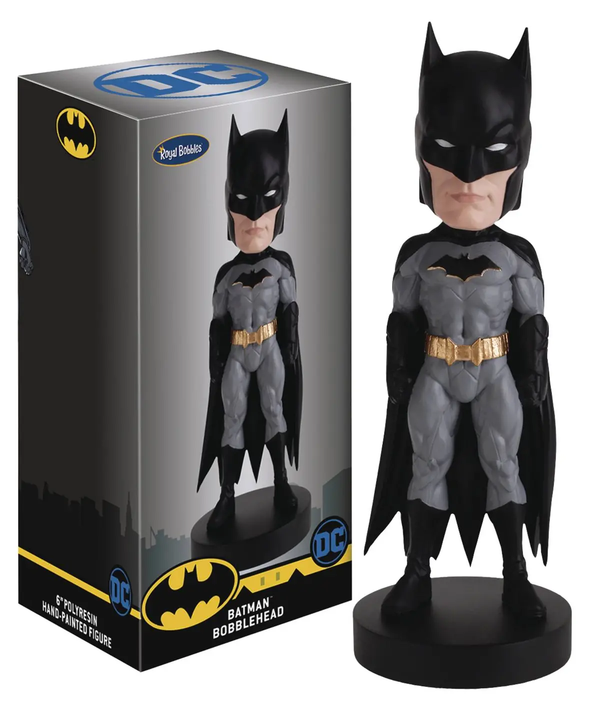 Royal Bobbles - Dc Comics Batman 6-Inch Polyresin Hand-Painted Figure (01274) Low Stock 1