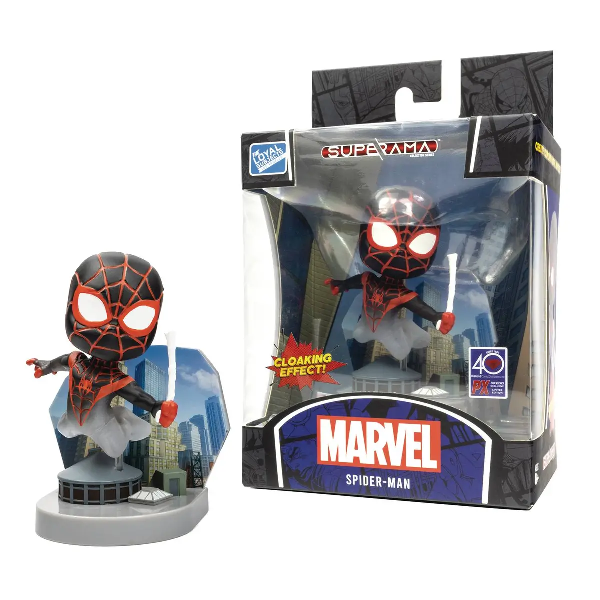 The Loyal Subjects Superama - Marvel Spider-Man (Miles Morales) Px Limited Edition Diorama Low Stock 1