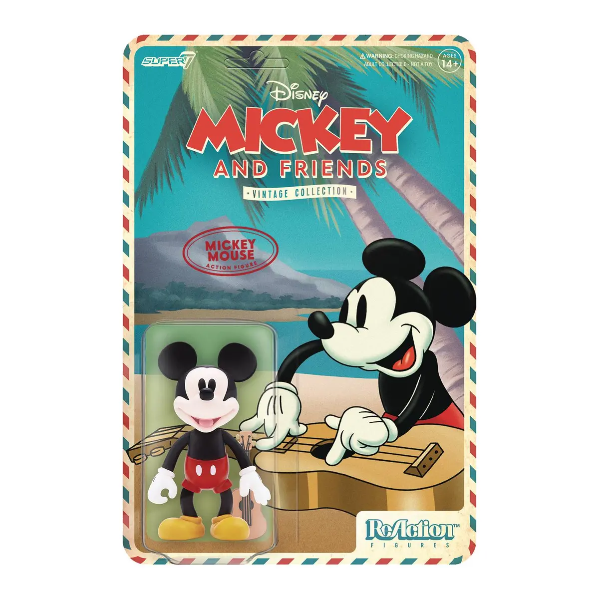 Super7 Reaction Figures - Mickey And Friends Vintage Collection - Mickey Mouse Action Figure (81421) 1