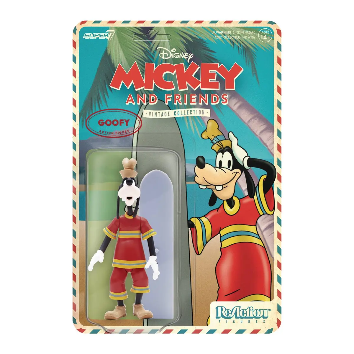 Super7 Reaction Figures - Mickey And Friends Vintage Collection - Goofy Action Figure (81424) 1