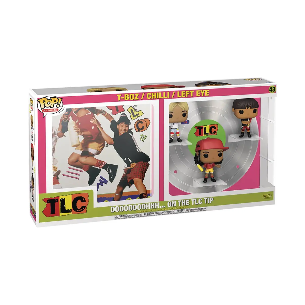 Funko Pop! Albums #43 - Tlc - Oooooooohhh... On The Tlc Tip Vinyl Figures (65776) Low Stock 1