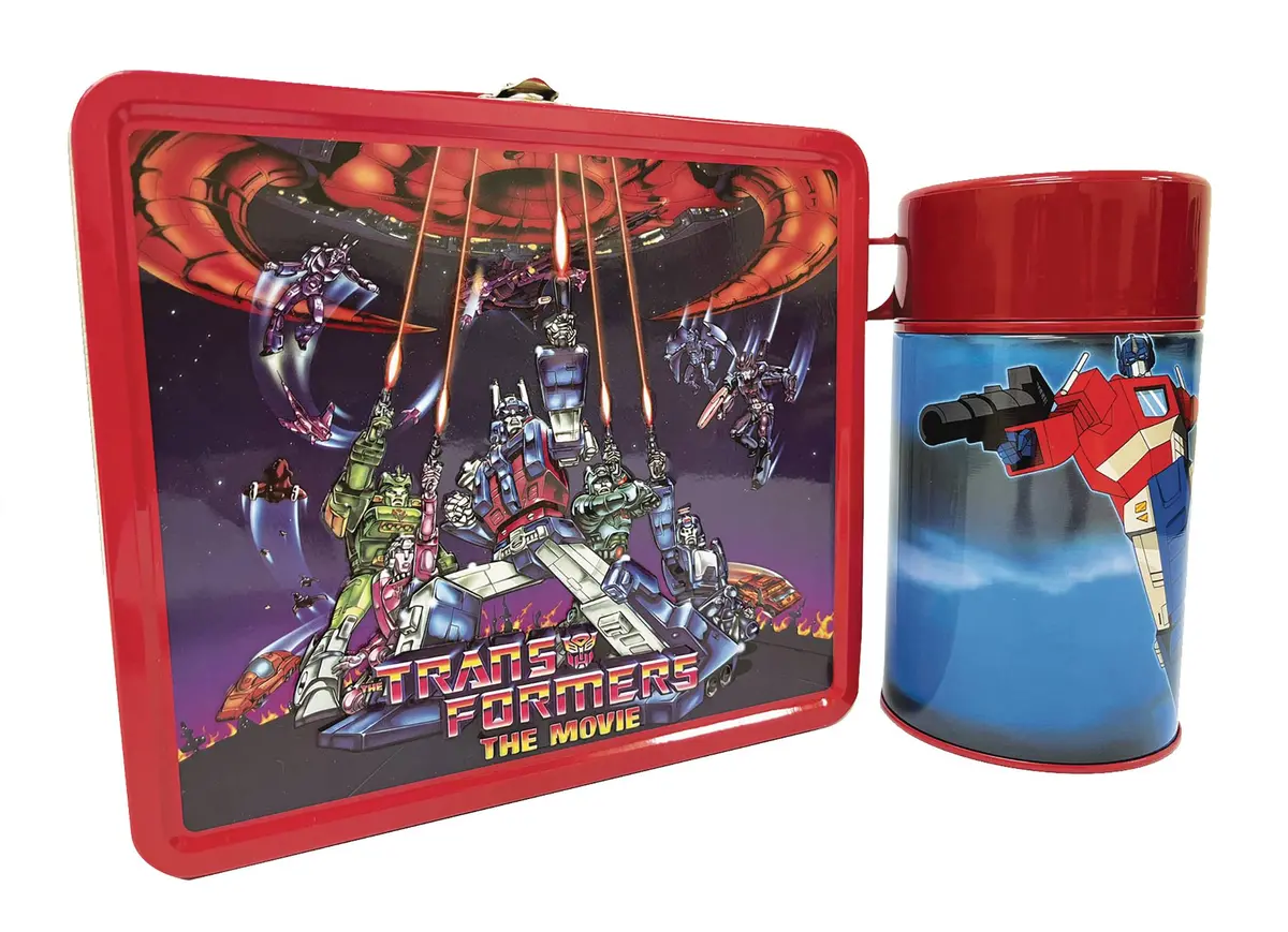 Transformers: The Movie Classic Lunchbox & Beverage Container Set 1