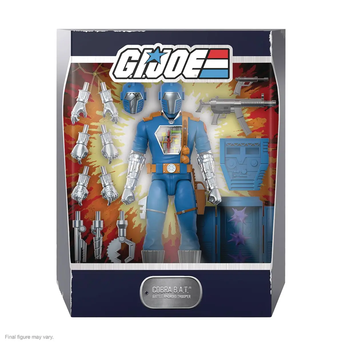 Super7 Ultimates - G.I. Joe - Cobra B.A.T. (Comic Version) Action Figure (82239) Low Stock 1