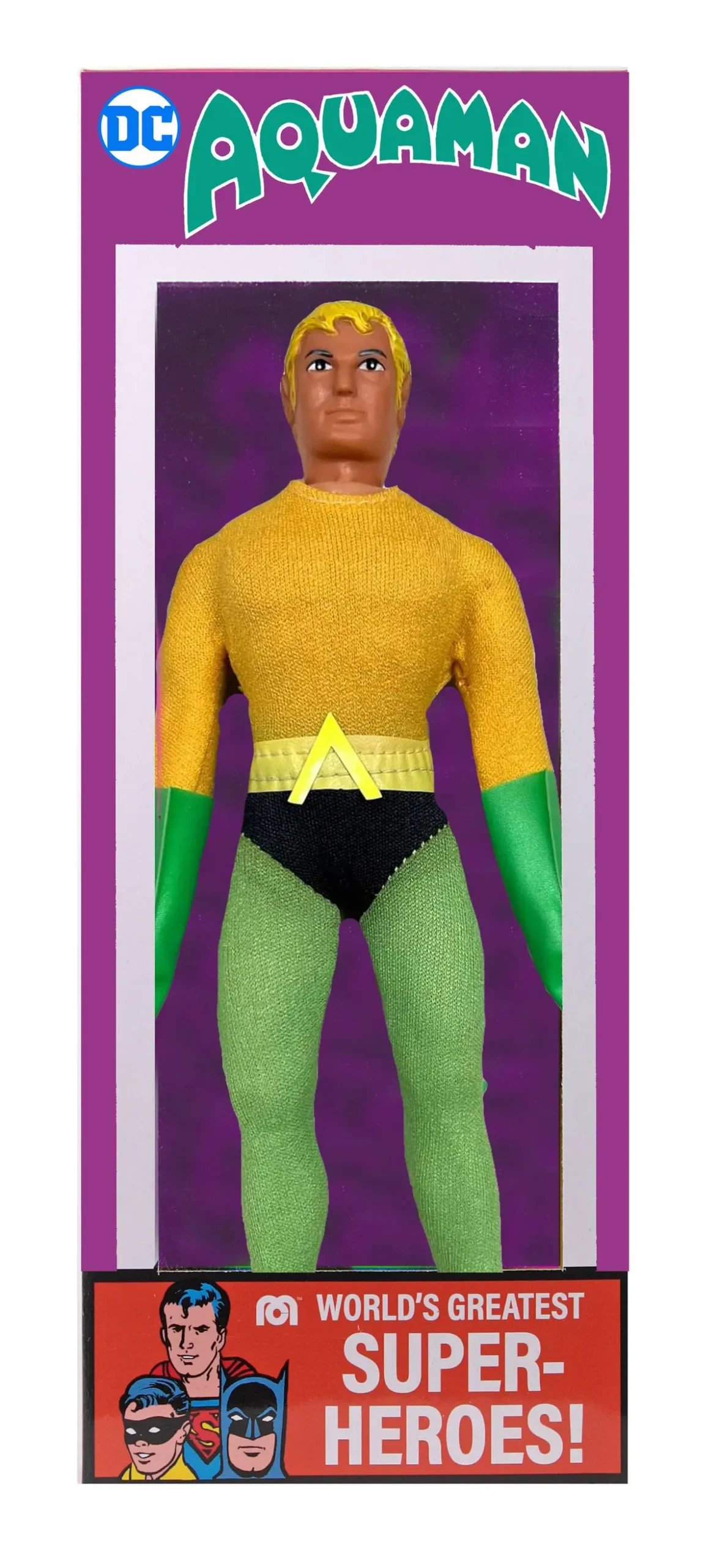 Mego Dc World'S Greatest Super-Heroes! 50Th Anniversary - Aquaman 8-Inch Action Figure (51303) Last One! 1
