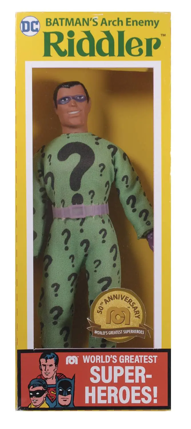 Mego Dc World'S Greatest Super-Heroes! 50Th Anniversary - Riddler 8-Inch Action Figure (50052) 1