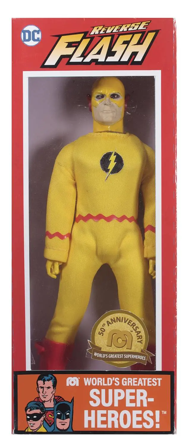 Mego Dc World'S Greatest Super-Heroes! 50Th Anniversary - Reverse Flash 8-Inch Action Figure (50056) 1