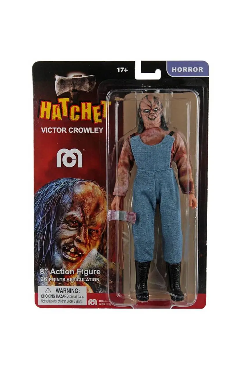 Mego: Horror - World'S Greatest Monsters! - Hatchet: Victor Crowley 8-Inch Action Figure (63183) Low Stock 1