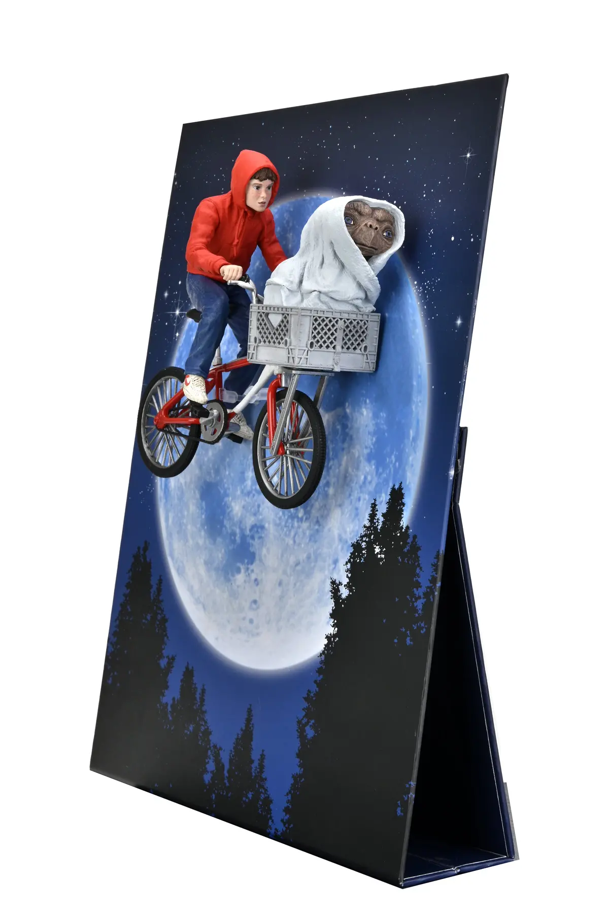Neca Ultimate E.T. The Extra-Terrestrial 40Th Anniversary Deluxe Elliott & E.T. On Bicycle (55065) 1